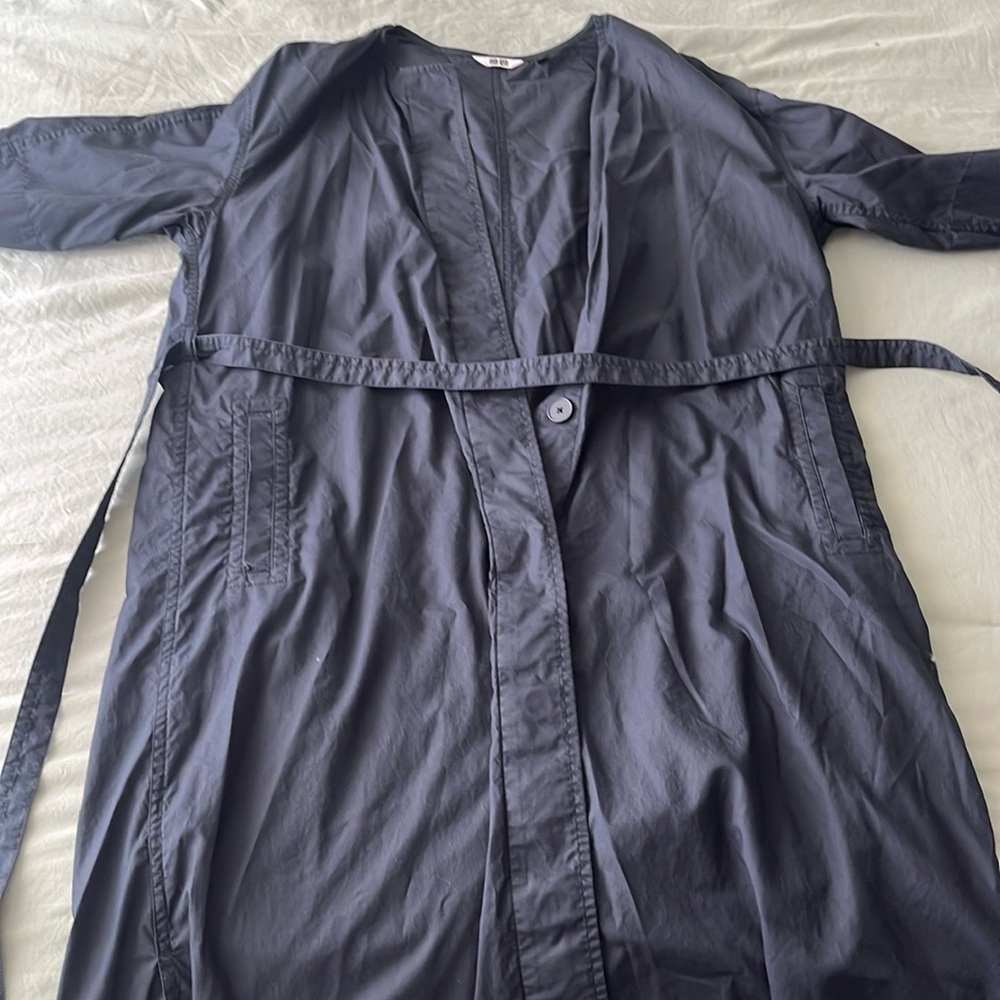 Trench coat inspired dress
